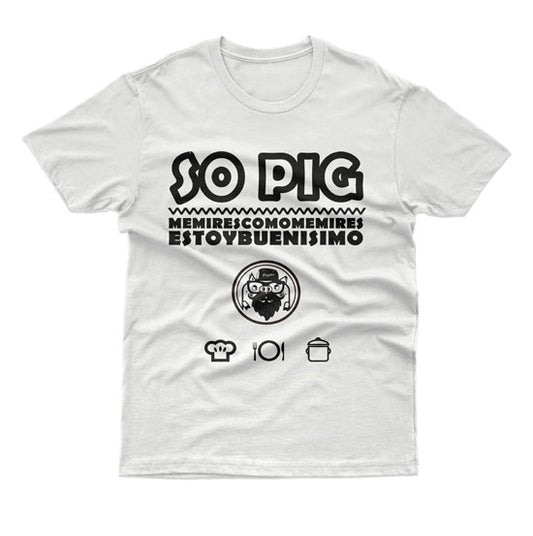 Camiseta So Pig